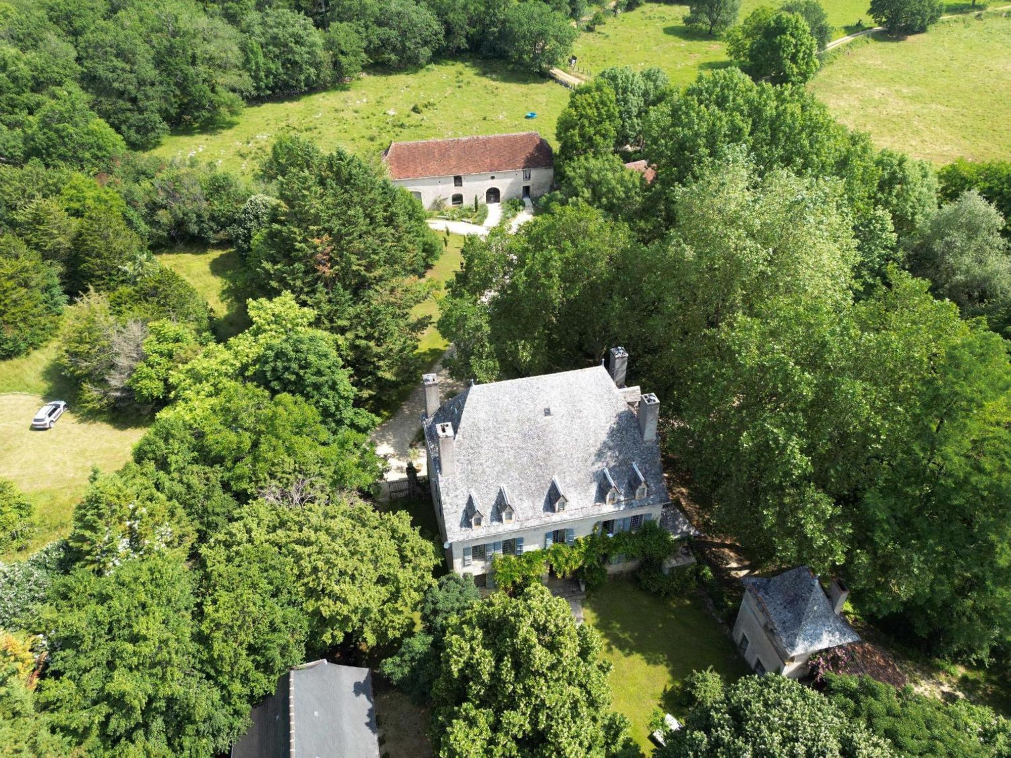 Chateau Mas De Pradie B&B Garden View Room Foissac  Exterior photo